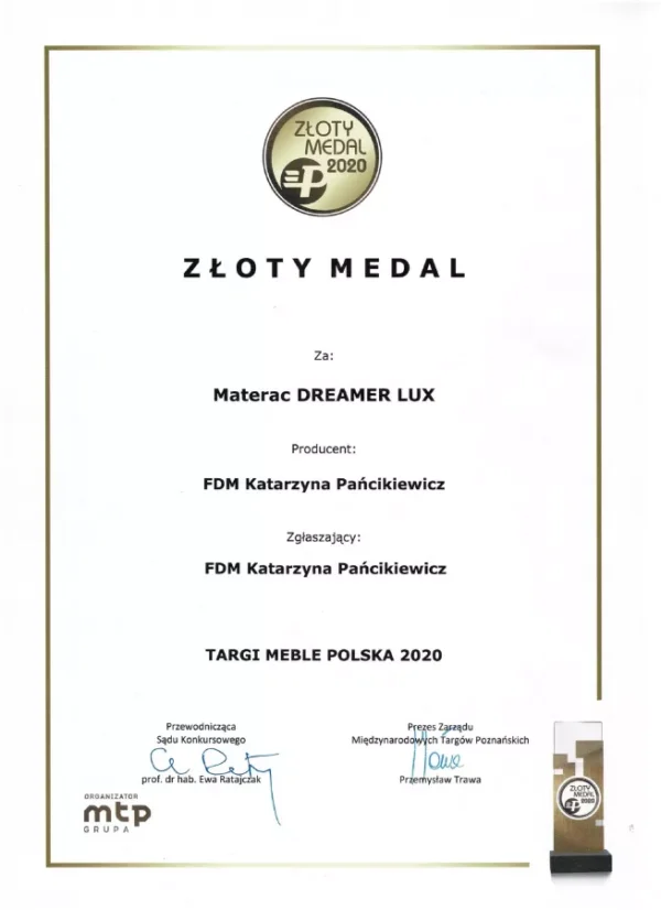 Materac piankowy DREAMER LUX - obrazek 6