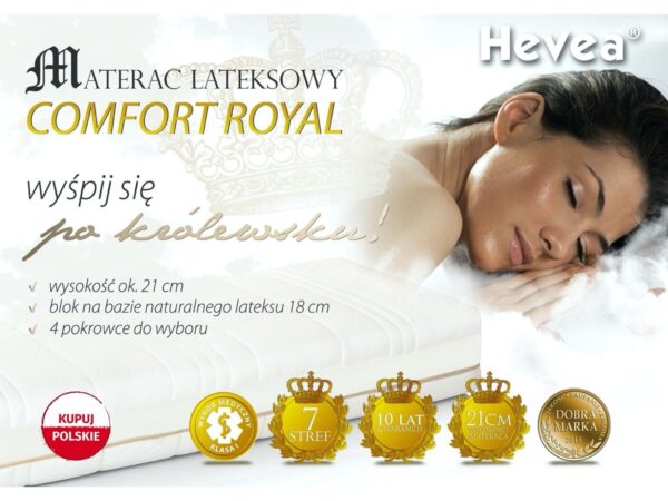 Materac lateksowy Hevea Comfort Royal - obrazek 6