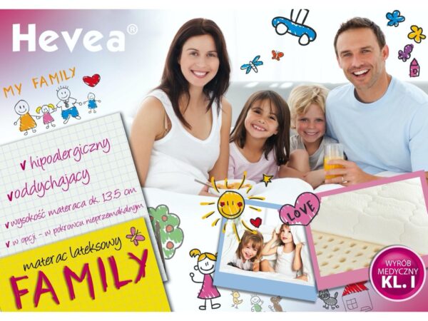 Materac lateksowy Hevea Family - obrazek 6